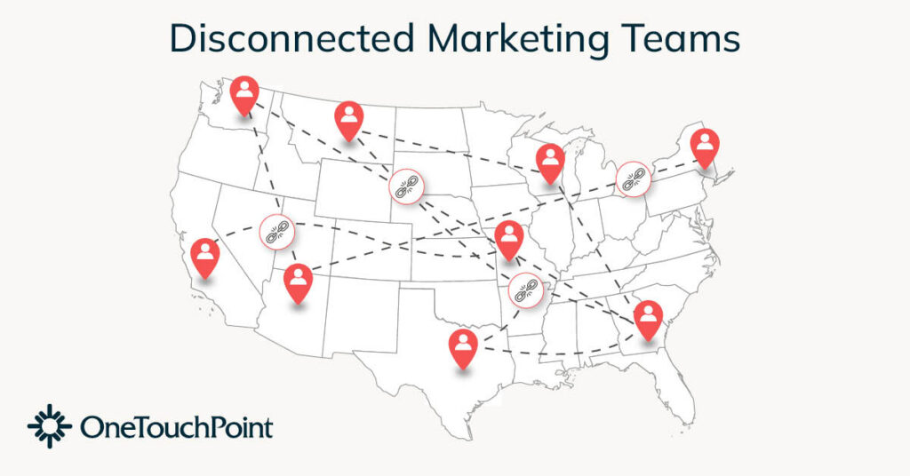 distributed marketing challenges